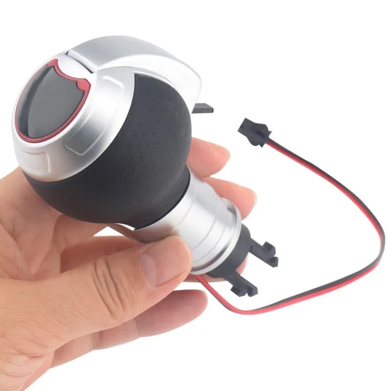For Audi Rs a6 c7 q3 a3 8l Led Light Gear Shift Knob Car Accessories Shift Knob Gear Stick Automatic Gear Lever Gearbox Handle - image 4