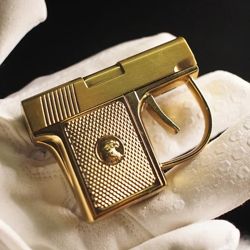 Aomai Full Metal Portable Mini Lighter Direct Impact Windproof Creative Personality High-end Cigarette Lighter Wholesale - image 5