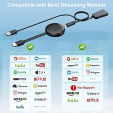 For Chromecast Google Wireless HDMI Adapter Screen Phone Mirroring Extender 5G - image 4