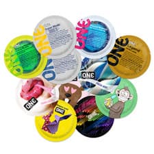 500  pieces pack One popular  sampler condoms condones