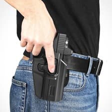 Universal OWB Gun Holster– Fits Most Popular Compact to Full Size Handguns, RH - image 6