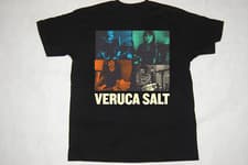 New Popular Veruca Salt Band Black T-Shirt Cotton Full Size