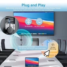 For Chromecast Google Wireless HDMI Adapter Screen Phone Mirroring Extender 5G - image 2