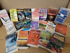 Lot of 20 Mystery Thriller Fiction Paperbacks Popular Author Books MIX UNSORTED - image 4