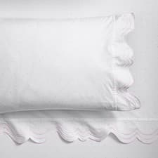 Pottery Barn Teen - Mini Dottie Scallop Sheet Set - Popular - image 3