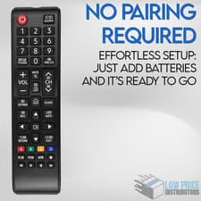 New Remote Control Replacement for Samsung Smart TVs, No Setup Required | 4K UHD - image 4