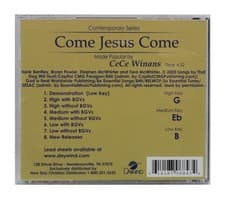 Come Jesus Come Made Popular CeCe Winans NEW CD Accompaniment - image 2