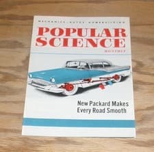1955 Packard Popular Science Monthly Sales Brochure 55