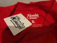 NWT Mens Popular Demand Ransom Red T Shirt Size XL retro - image 3