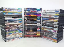 60+ DVD Lot – Popular Movies in Mixed Genres – Gently Used & Great Value