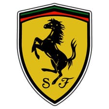 Scuderia Ferrari Crest Logo #2 Sticker Waterproof Vinyl Decal Die-Cut Car