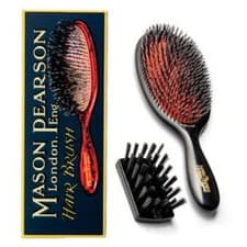 Mason Pearson Popular Mix / BN1 Dark Ruby Hairbrush 22.9 x 7.7 cm (9 in x 3 in)