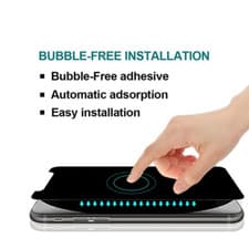 For iPhone 17 16 15 14 13 12 Pro Max Privacy Tempered Glass Screen Protector Lot - image 4