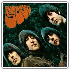 The Beatles - Rubber Soul Album Cover Sticker Waterproof Vinyl Decal Die-Cut