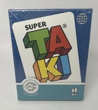 Super Taki Card Game English Spanish French  Popular Game in Israel New Sealed