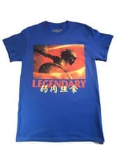 Popular Poison Tokyo T Shirt Mens Size Small Royal Blue Short Sleeve Legendary