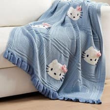 Pottery Barn Teen - Hello Kitty Crochet Throw - Popular