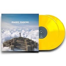 Imagine Dragons – Night Visions 2LP 12" Yellow Colored Vinyl Record - NEW