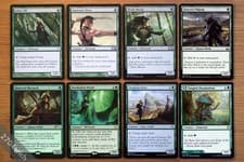 Set of 8 Different Popular Green Mana Dorks *Unplayed NM* Llanowar Arbor Elf MTG