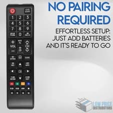 Replacement Remote for Samsung 4K Smart TV | Works with UHD MU NU RU Series New - image 5
