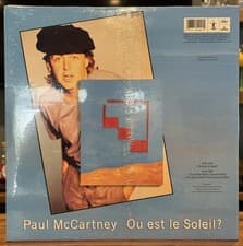 Paul McCartney - Ou Est Le Soleil? - Vinyl - Brand New/Sealed Original 1989!!! - image 3