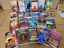 Lot of 20 Mystery Thriller Fiction Paperbacks Popular Author Books MIX UNSORTED - image 5