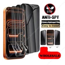 Anti-Spy Privacy Glass Screen Protector Lot For iPhone 13 14 15 16 17 Pro Max XR