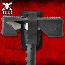 M48 Double-Headed War Hammer XL And Sheath | 2Cr13 Stainless Steel Head - image 3
