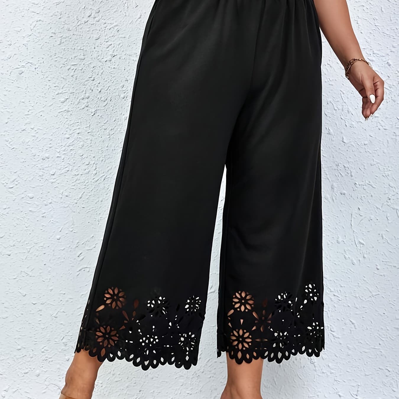Plus Size - Popular Extension: Plus-Size Women'S Casual Cropped Pants