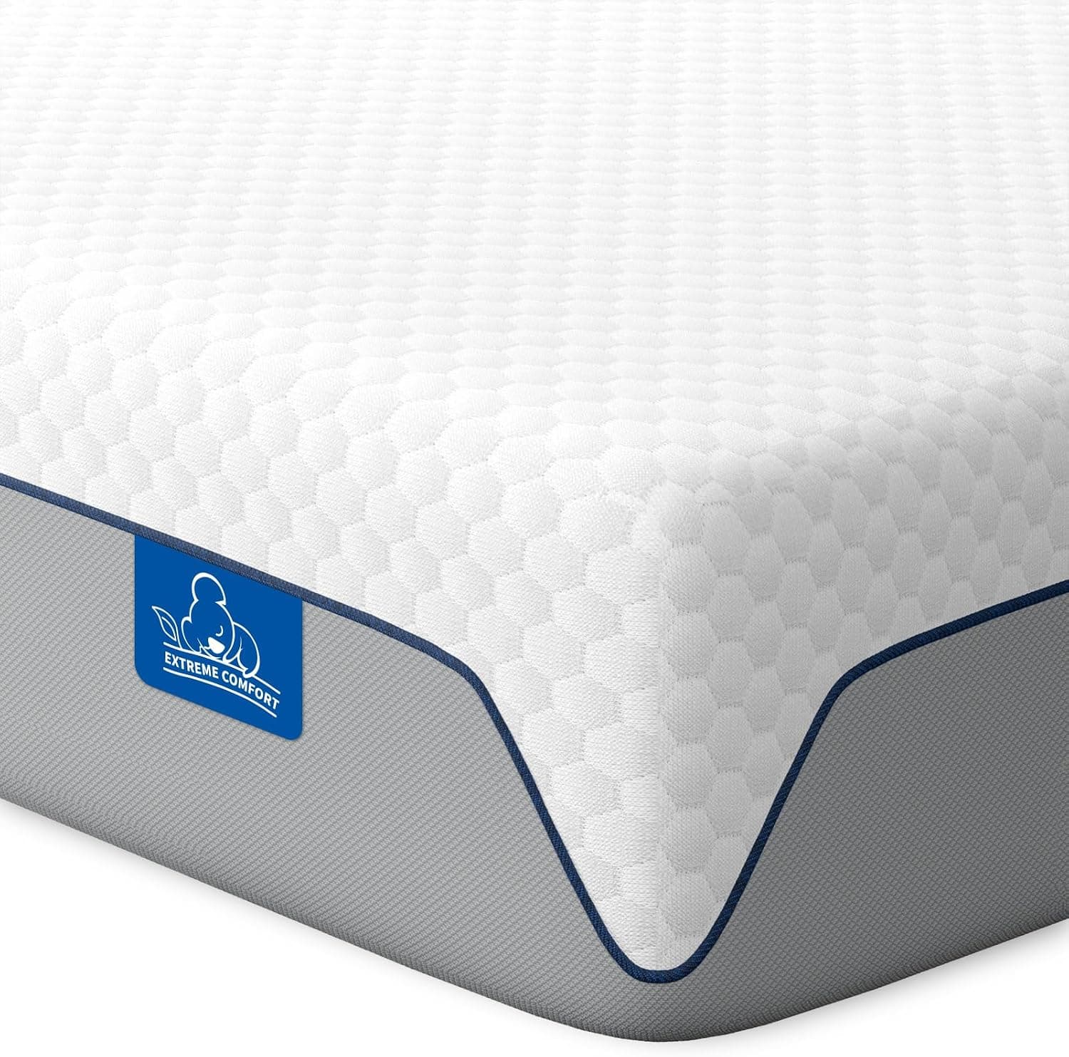 Memory Foam Mattress King Size, 8 Inch 5FT King Size Mattresses, Medium Firm Feel, 9 Zone Pressure & Back Pain Relief, Motion Isolation