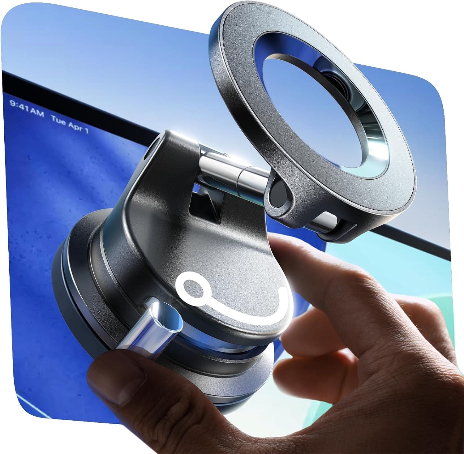 LISEN for Magsafe Car Mount, Magnetic Phone Holder for Car Phone Holder Magnetic [Strong Suction+22xN55] 2026 Upgraded Vacuum Mobile Phone