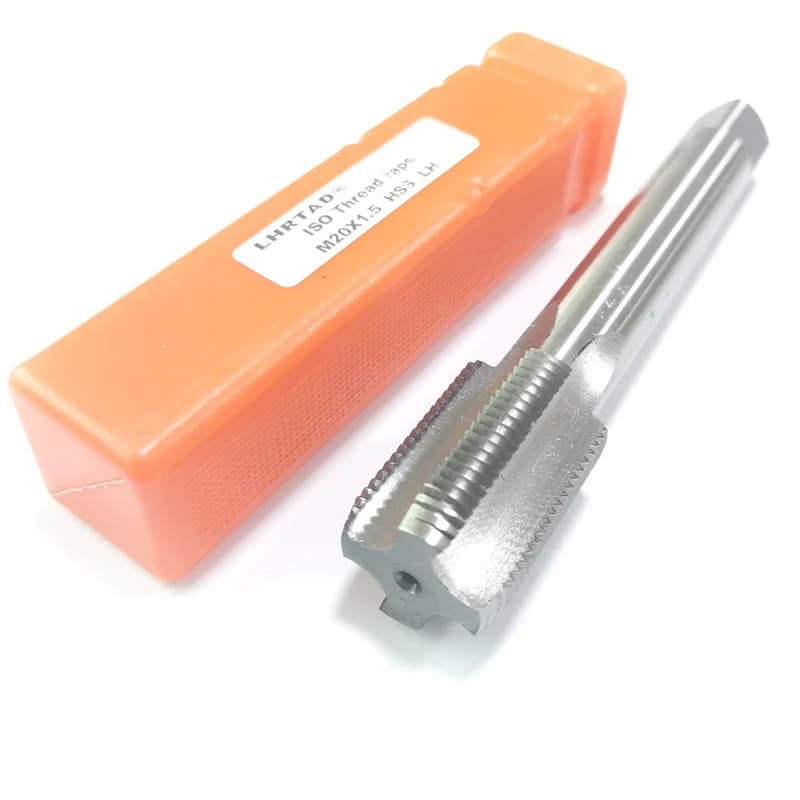 Fine screw tap M20 Left Hand straight fluted hand tap screw thread taps M20x2.5 M20x2 M20x1.75 M20x1.5 M20x1.25 M20x1.0 M20x0.75