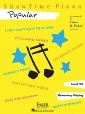 ShowTime Popular: Level 2A (Showtime Piano) - Paperback By Faber, Nancy - GOOD